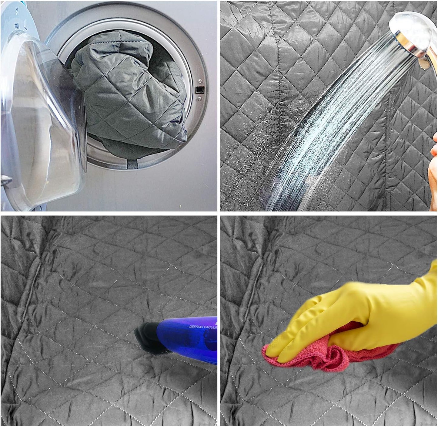 Honest Dog Car Seat Covers with Mesh Window,Dog Seat Cover with Side Flap for Cars, Trucks, and Suv'S - Waterproof & Nonslip Pet Seat Cover for Backseat(Grey,56" Wx60 L)